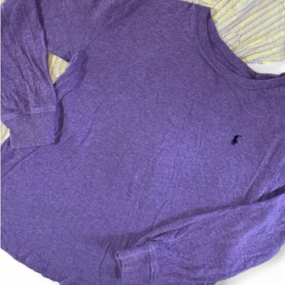 Polo by Ralph Lauren • Purple • Long Sleeve Tee